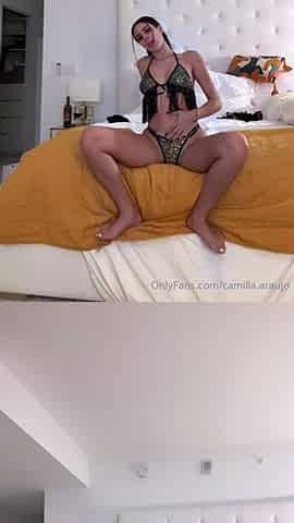 Camilla Araujo Nude Tease And Masturbation