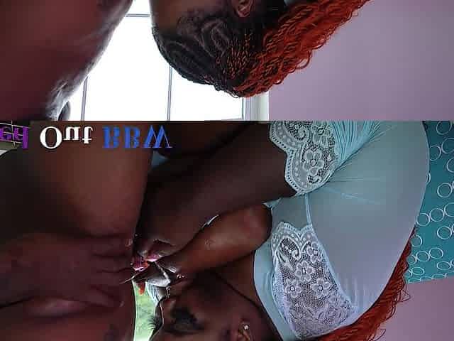 Darkskin SSBBW Gets Screwed by the Hotel Window