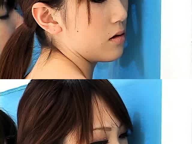 Asian schoolgirl enjoy group sex