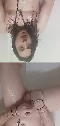 Shower teasing myself