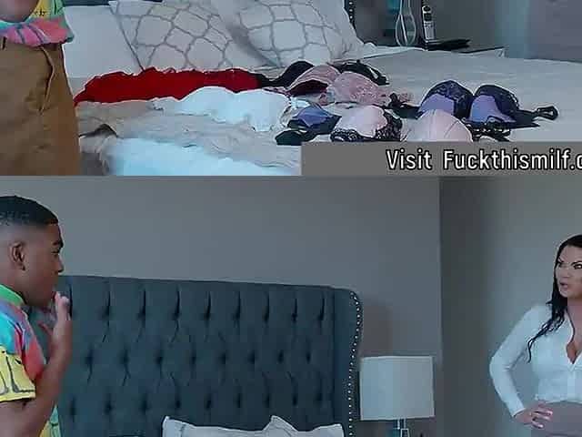 Jasmine Jae Fucks her son's friend for being nosy