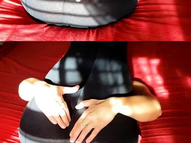 Yoga Pants Tease and Pussy Play - Amateur Solo Orgasm