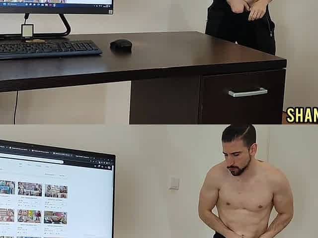 Pussy Humping on My Step Stepbrother Desk After Cumshot Shanaxnow Alfxnow