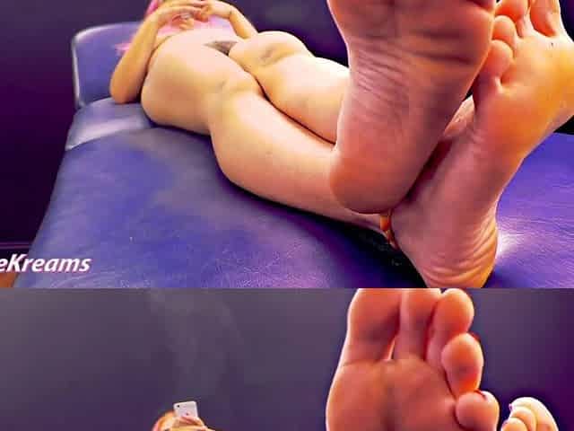 U ANNOYED me STFU and just STARE at my SOLES!