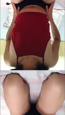 Indian Desi College Bhabhi Fingering and Masturbating Her Tight Pussy with Boobs Play