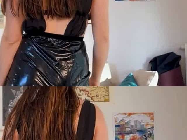 juju essaie de la lingerie coquine