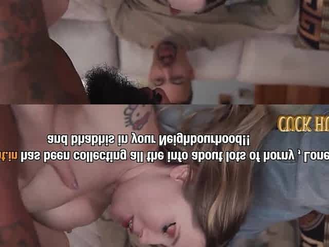 Big Heavy-breasted wife Emma cuckold sex
