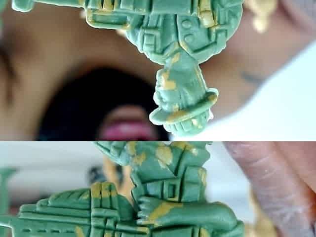 The Tiny Army Battalion Destruction: Boobs Crushed, Chewed to Ruin