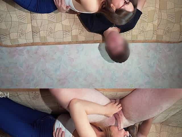 I Am Such a Filthy Ass Eating Girl and I Totally Earned His Load in My Slutty Mouth