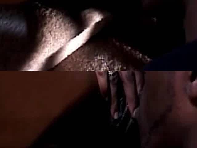 Black hot MILF vintage porn video