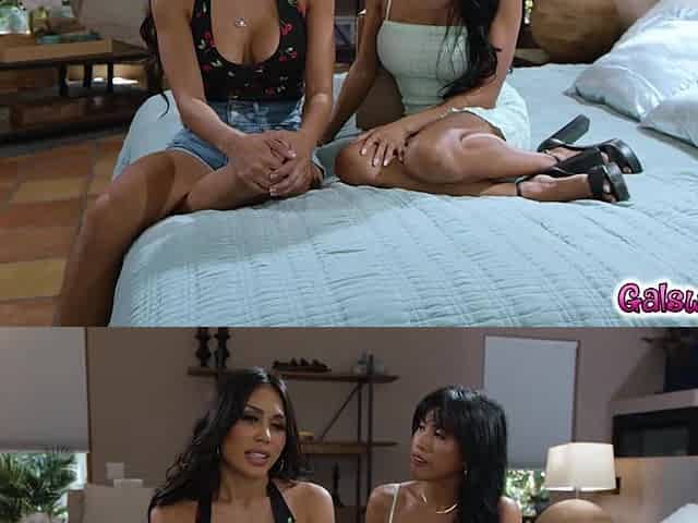 Ember Snow and Jena LaRose to a heart to heart