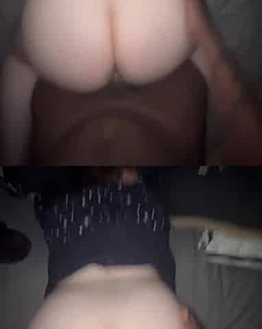 Thick White Wife Makes BBC Explode with Cum