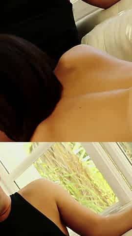 Dark Haired Beauty in Lingerie Gets Fucked up the Ass