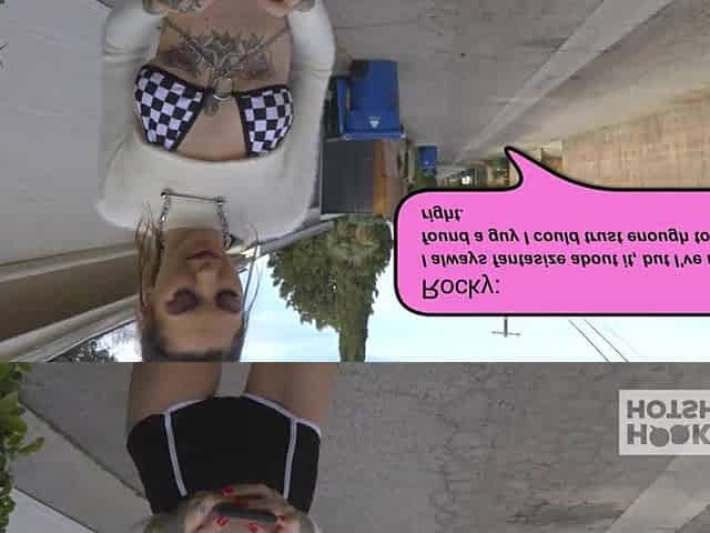 Breathtaking Chick Rocky Emerson Takes Bryan Gozzling's Large Wang Up Her Booty