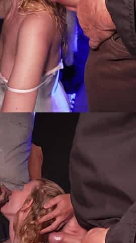 Xxl Gangbang for Wedding for Blonde Teen Slut!