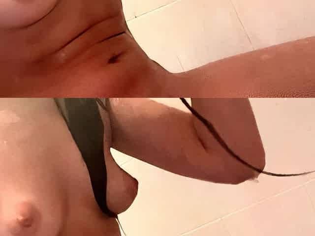 Big boob brunette masturbates on webcam