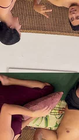 A Game Between Stepbrothers Ended in Rough Sex!