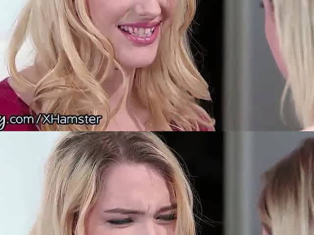 Girlsway Stealing Teen Step-Sister Pays Back with Twat Lick