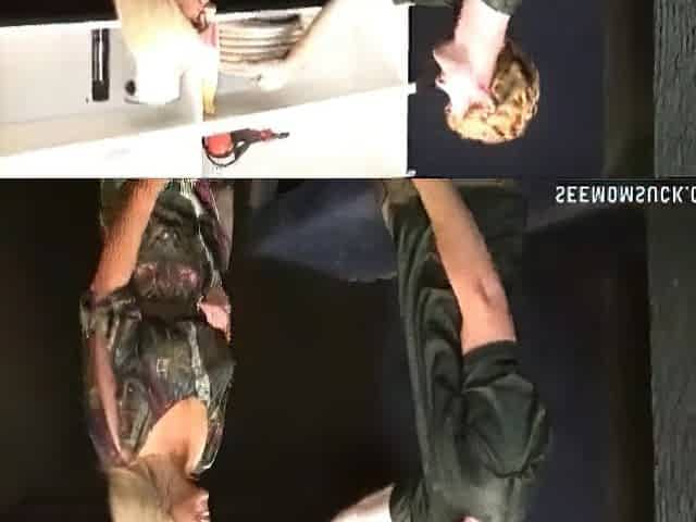 Slutty Blond mother I'd like to fuck Knob Sucking