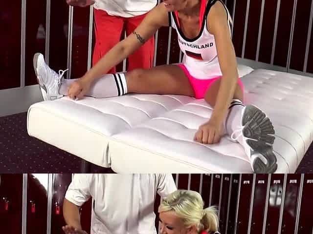 Sex Yoga For The Blonde Big Boobed German Milf With Vivian Schmitt And Dominic Ross