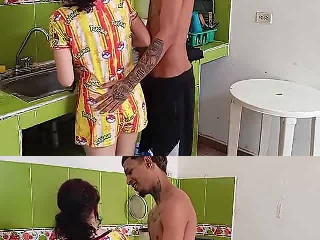 Fucking My Stepsisters Friend In The Kitchen - Verified Amateurs