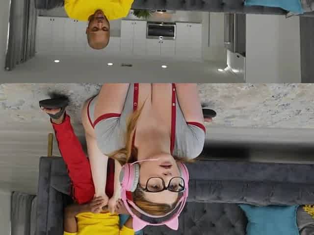 sneaky MILF landlord vs cheating tenant and big boobs GF