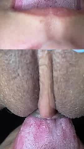 POV Licking of a Large, Gently Lesbian Clitoris