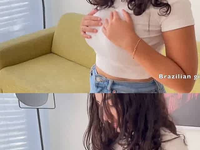 Brazilian girl Daddys girl gets it rough in Hotel room preview