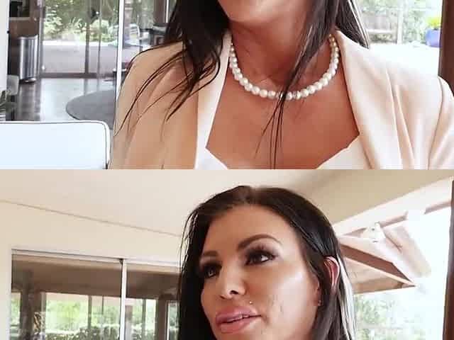 Bossy mother I'd like to fuck Melissa Lynn Seduces Her Worker And Lets Him Fill Her Throat With Cum