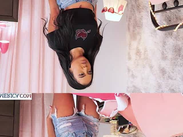Cute Asian Luna Mills loves big black cock