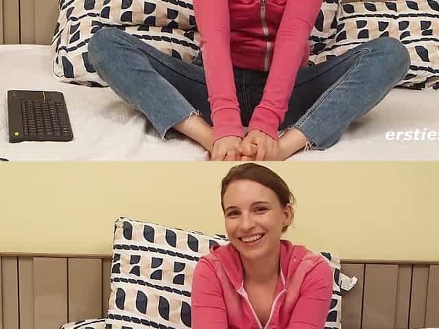 Reiselustige Julia H. masturbiert intensiv mit Toys und Fingern