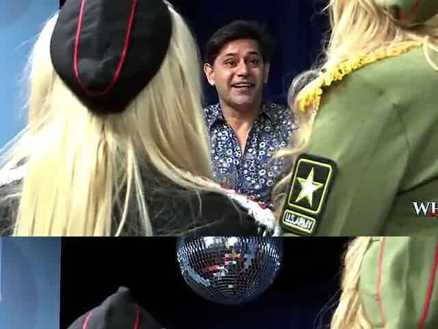 WHORNY FILMS - Fake Soldier Blonder Caught Scamming