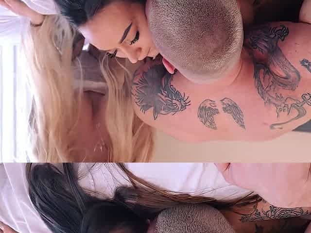 My Girlfriend Gave Me A Threesome With Her Stepsister