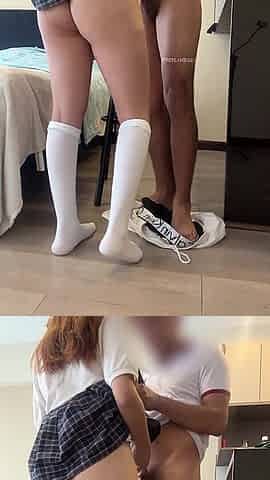 Exclusive - Schoolgirl Fucks Best Friend Mexican Students Run Away From School