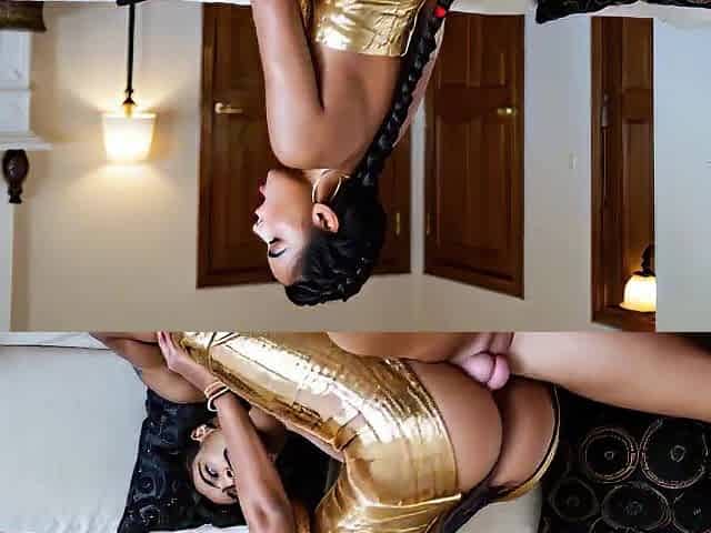 Luxury Latin babe Came to Ride And Suck My Jock (AI Generated)
