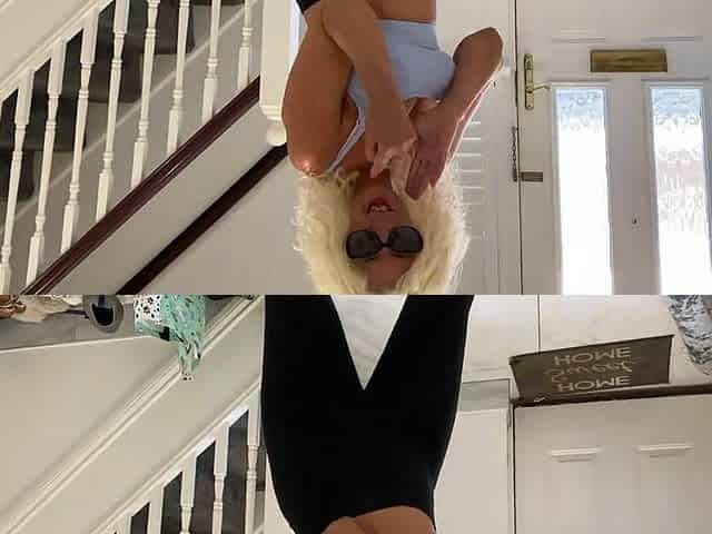 In My Tight Black Leggings, High Quality and 10 Minutes Long.