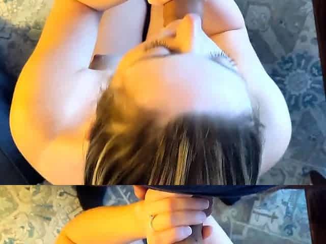 Sensual Eye Contact BJ With A Facial Ending