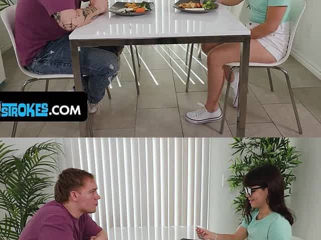 The First Time I Ever Saw My Teen Stepbrother's Huge Cock, I Just Knew I Had to Have It