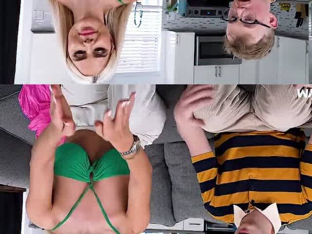 Elisa Bethann - Bombshell Milf Elisa Bethann Lets Her Nerdy Neighbor Fuck Her Brains Out