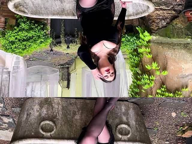 Hot brunette big boobs toying pink pussy