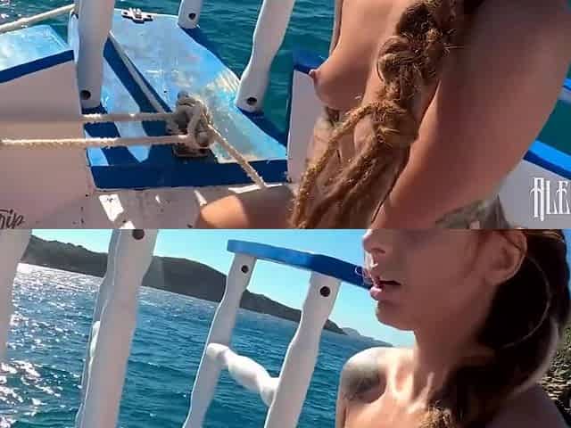 Playing Pirate And Fucking Dreadhot On The High Seas, With A Voyeurs View