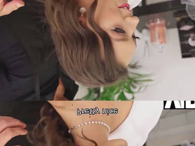 Sexy bride gets trimmed pussy licked and fucked well by handsome hairdresser