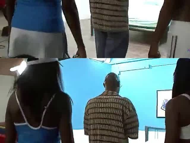 Black milfs are insane for hairless BBCs so they suck and screw it like insane
