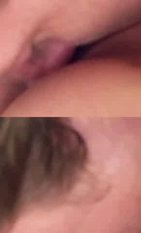 Friend of horny blonde teen worries her with toys and then fucks her