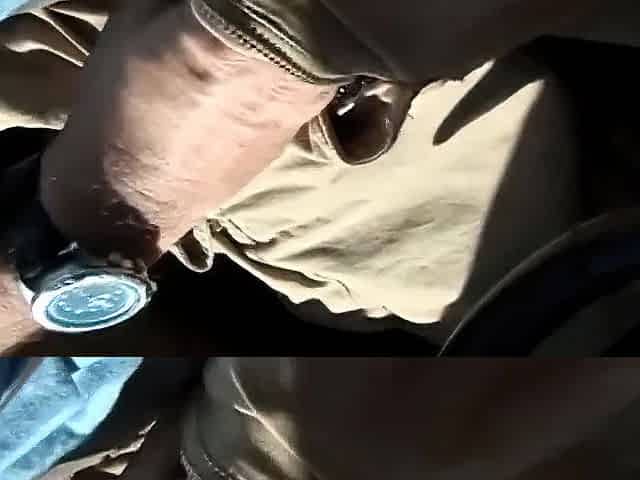 Ass slam in the road