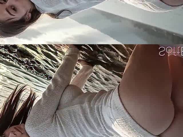 I drilled a moist angel in the booty on a raft and in the river, this babe was so insane for it. [Ai]