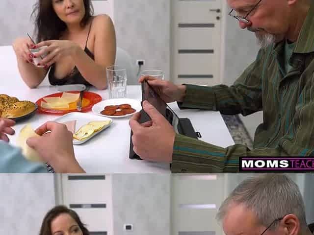 Dolly Diore - Scandalous Milf Wastes No Time In Fucking Stepson