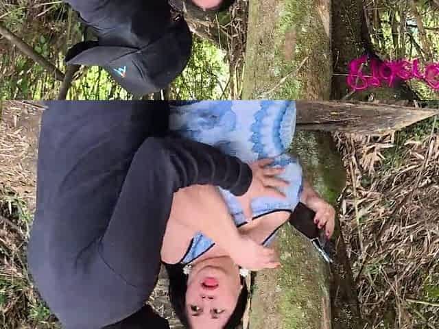 Stepmom Cougar Youthful Guy Outdoors screwed