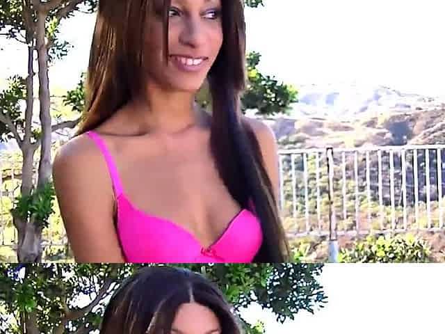 Tiny Trisha is rammed up her ass