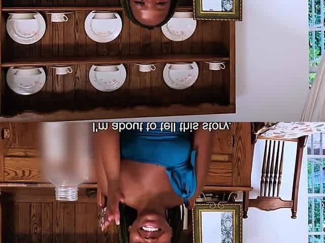 EBONY TEEN VIRGIN revealed her true desires